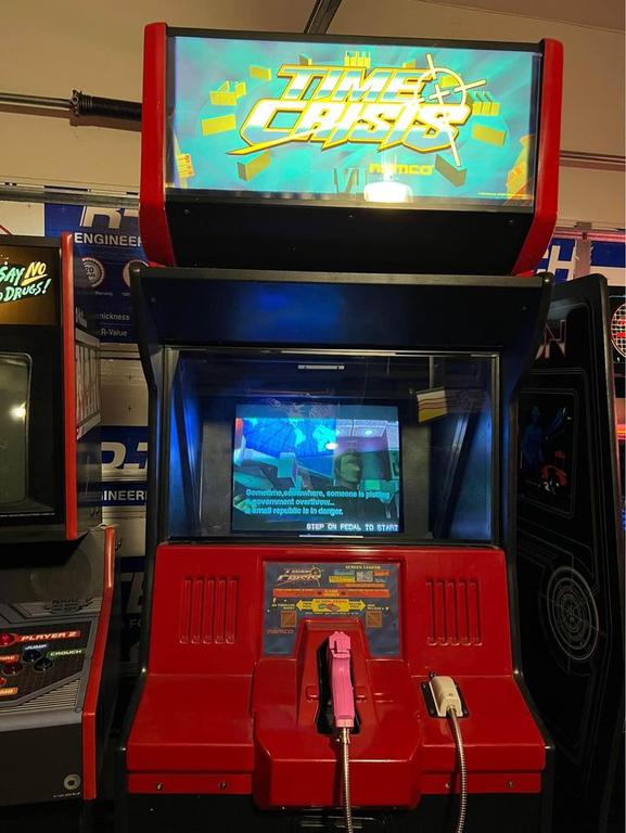 1996 Namco Time Crisis Upright Arcade Machine