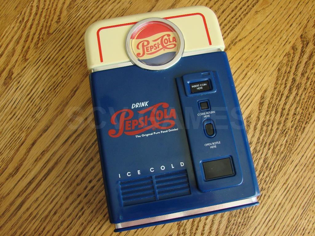 1996 Pepsi-Cola Nostalgic Look Coin Sorter Bank. Mint In Box!