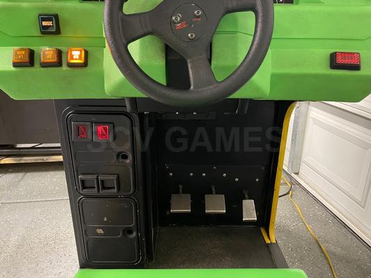 1997 Atari San Francisco Rush The Rock Alcatraz Edition Cockpit Arcade Machine Image