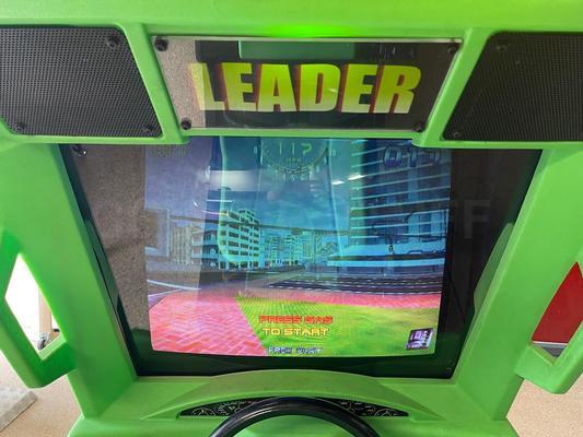 1997 Atari San Francisco Rush The Rock Alcatraz Edition Cockpit Arcade Machine Image