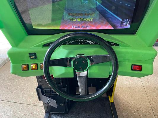 1997 Atari San Francisco Rush The Rock Alcatraz Edition Cockpit Arcade Machine Image