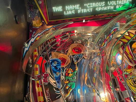 1997 Bally Cirqus Voltaire Pinball Machine Image