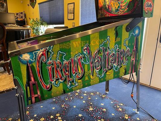 1997 Bally Cirqus Voltaire Pinball Machine Image