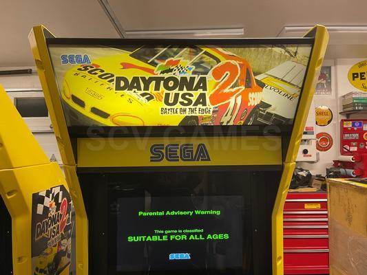 1998 Sega Daytona USA 2 Cockpit Arcade Machines Image