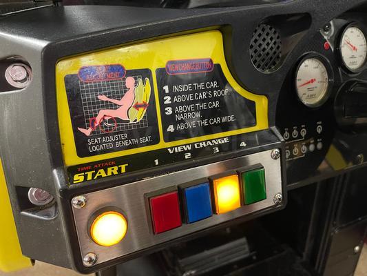 1998 Sega Daytona USA 2 Cockpit Arcade Machines Image