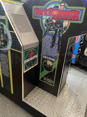 2000 Konami Dark Silhouette Silent Scope 2 Arcade Machine Image