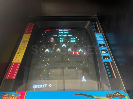 2000 Namco Ms. Pac-Man/Galaga - Class Of 1981 Upright Arcade Machine Image