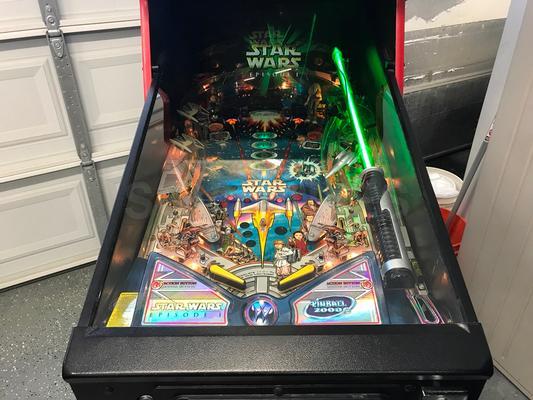 2000 Williams Star Wars Episode 1 Pinball Machine Image