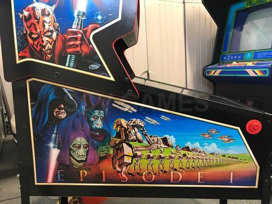 2000 Williams Star Wars Episode 1 Pinball Machine Image