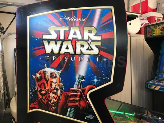 2000 Williams Star Wars Episode 1 Pinball Machine Image