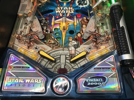 2000 Williams Star Wars Episode 1 Pinball Machine Image