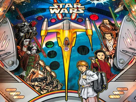 2000 Williams Star Wars Episode 1 Pinball Machine Image