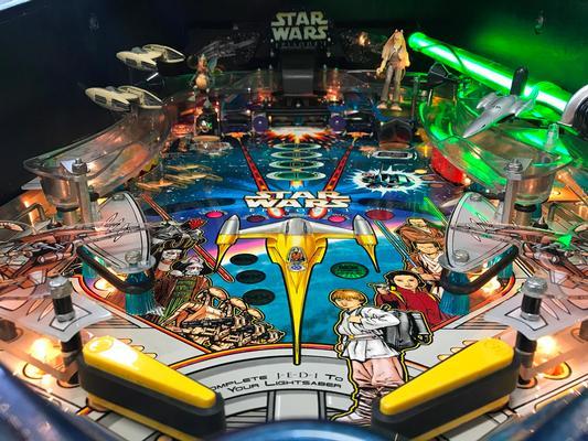 2000 Williams Star Wars Episode 1 Pinball Machine Image