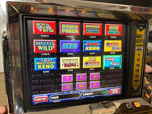 2003 IGT Game King Multi Game Video Poker Machine Image