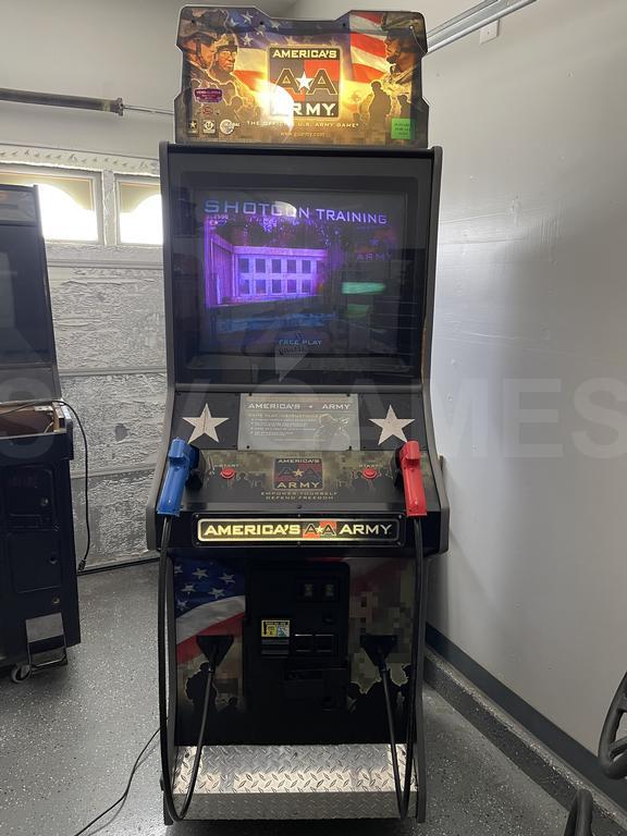 2007 Global VR America's Army Upright Arcade Machine