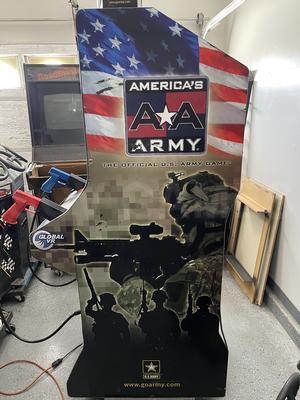 2007 Global VR America's Army Upright Arcade Machine Image