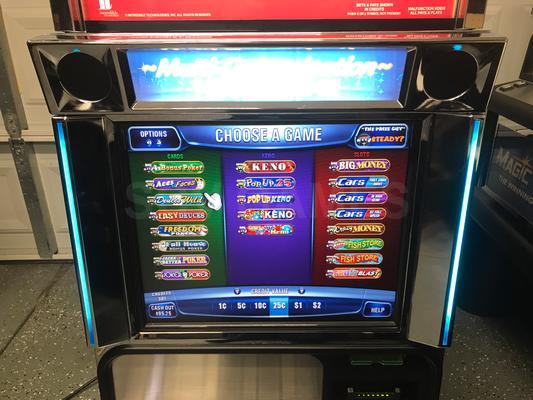 2008 Incredible Technologies Magic Touch Slots Poker Keno Machine Image