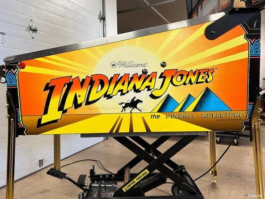 2008 Stern Indiana Jones Pinball Machine Image