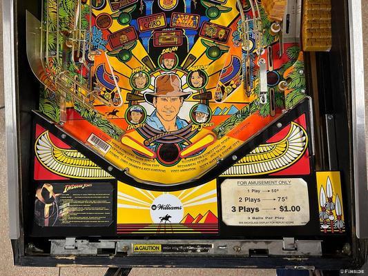 2008 Stern Indiana Jones Pinball Machine Image