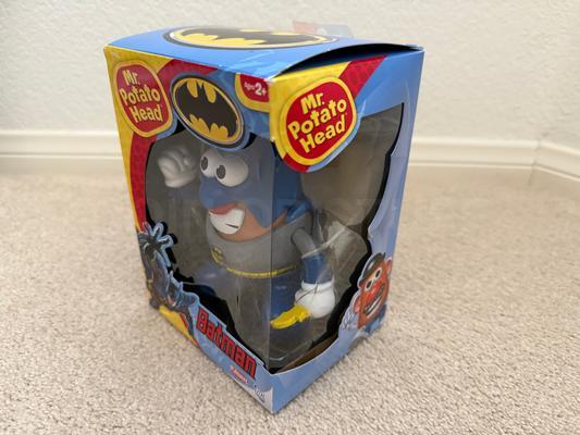 2012 Playskool DC Mr. Potato Head Batman Figure Image