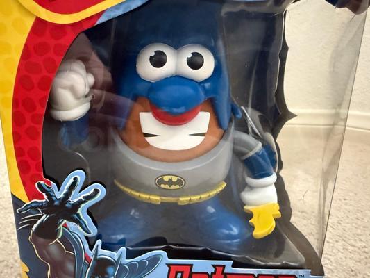 2012 Playskool DC Mr. Potato Head Batman Figure Image