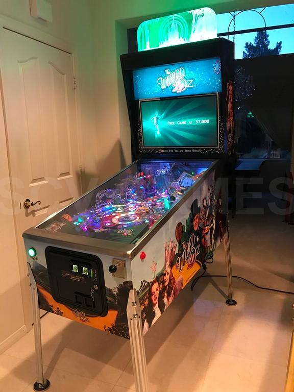 2013 Jersey Jack Wizard of Oz Pinball Machine