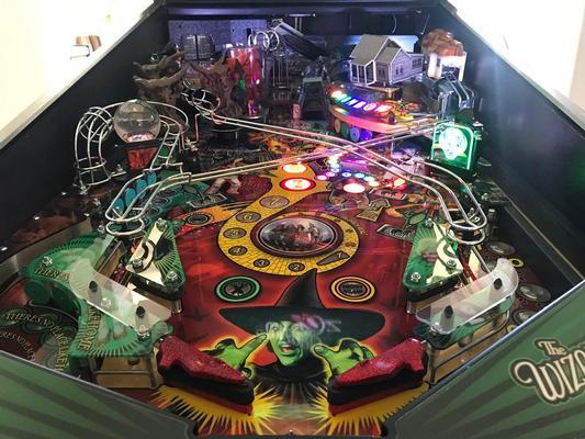 2013 Jersey Jack Wizard of Oz Pinball Machine Image