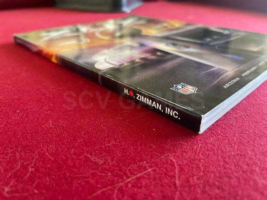 2015 Super Bowl XLIX Hologram Game Program Patriots vs. Seahawks Image