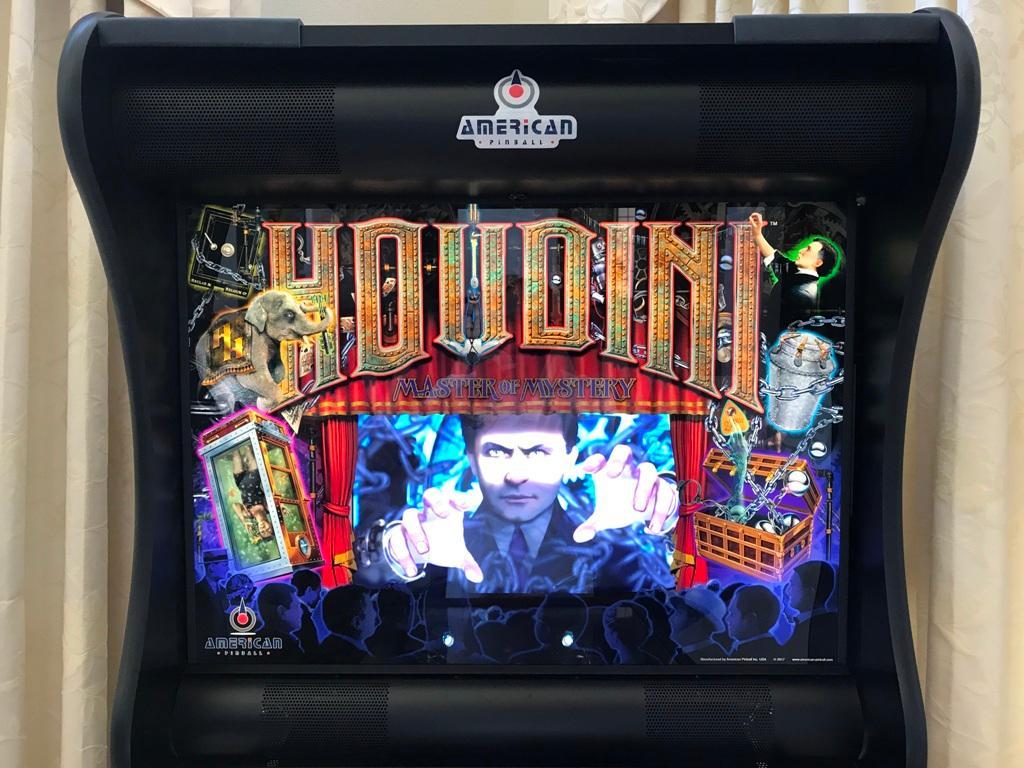 2018 American Pinball Inc Houdini Master of Mystery