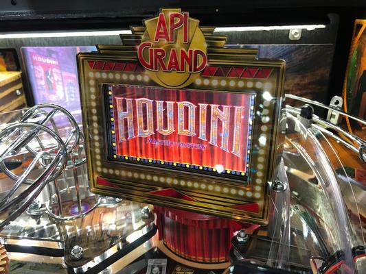 2018 American Pinball Inc Houdini Master of Mystery Image