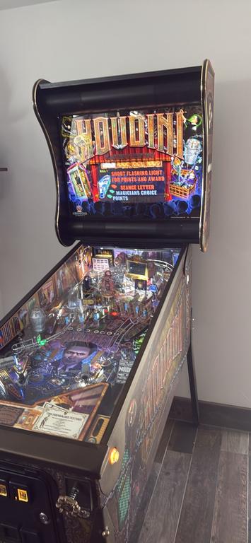 2018 American Pinball Inc Houdini Master of Mystery