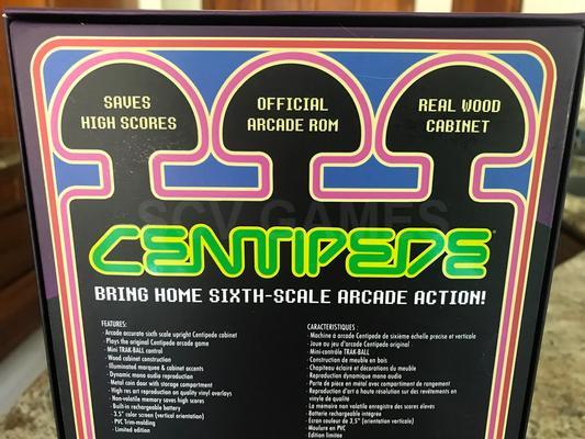 2018 Centipede by RepliCade 12 inch Upright Arcade Machine Image