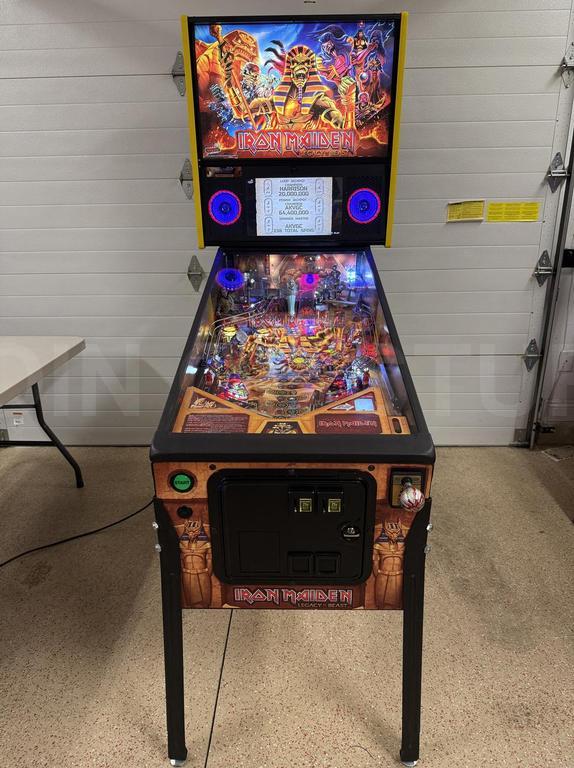 2018 Stern Iron Maiden Legacy of The Beast  Premium Pinball Machine