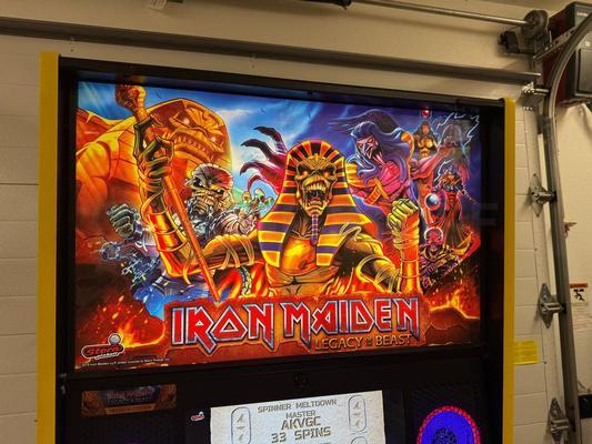 2018 Stern Iron Maiden Legacy of The Beast  Premium Pinball Machine Image