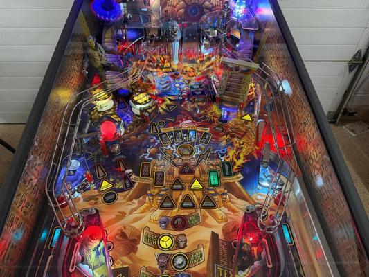 2018 Stern Iron Maiden Legacy of The Beast  Premium Pinball Machine Image