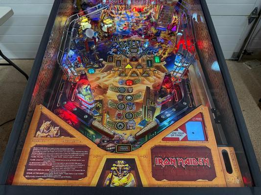 2018 Stern Iron Maiden Legacy of The Beast  Premium Pinball Machine Image