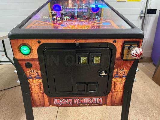 2018 Stern Iron Maiden Legacy of The Beast  Premium Pinball Machine Image