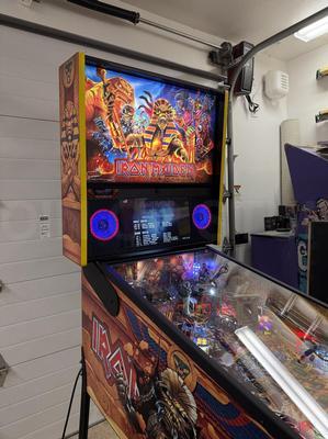 2018 Stern Iron Maiden Legacy of The Beast  Premium Pinball Machine Image