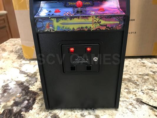 2020 Dragon's Lair by RepliCade 12 inch Upright Arcade Machine Image