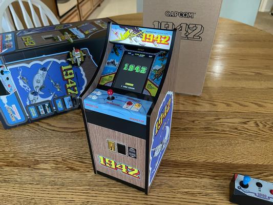 2021 1942 by RepliCade 12 inch Upright Arcade Machine Image