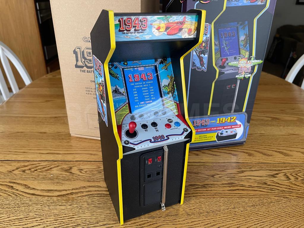 2021 1943 Overhaul Edition by RepliCade 12 inch Upright Arcade Machine