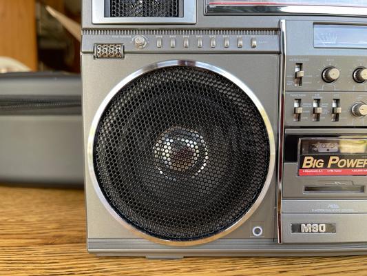 2022 Miniaturized Vintage Boombox by RepliTronics Image