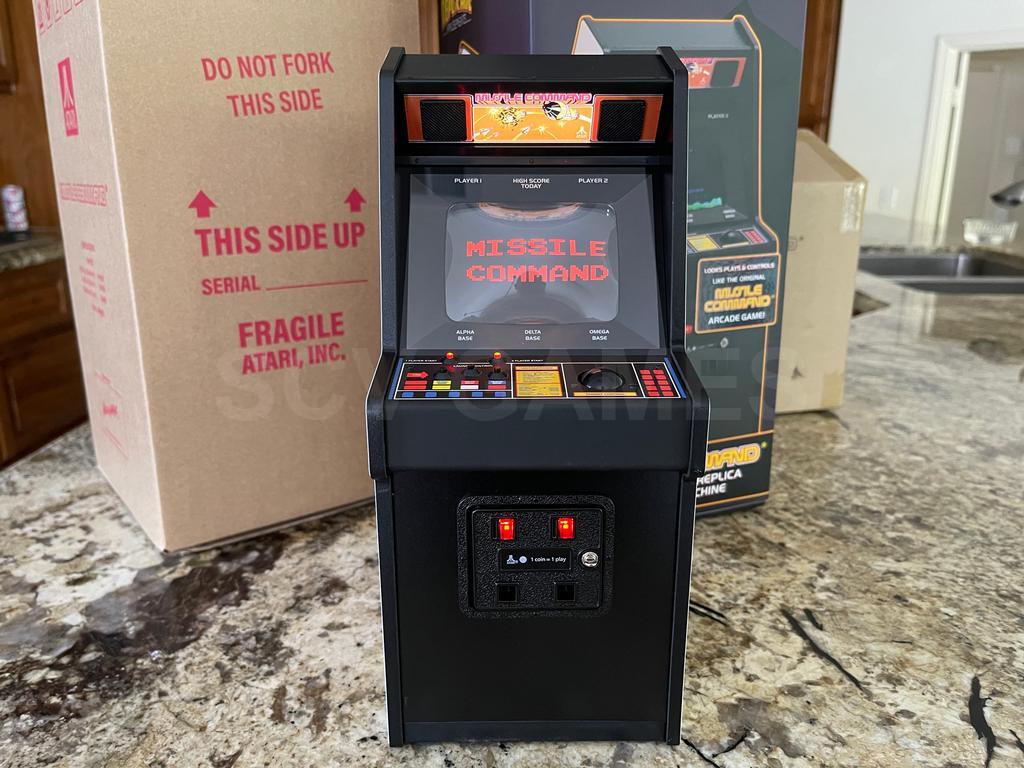 2022 Missile Command by RepliCade 1/6th Scale Upright Arcade Machine