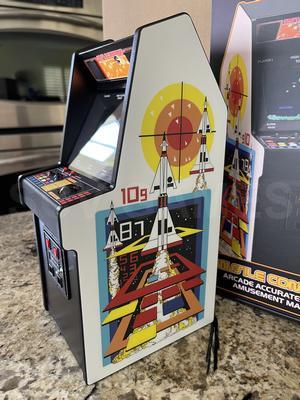 2022 Missile Command by RepliCade 1/6th Scale Upright Arcade Machine Image