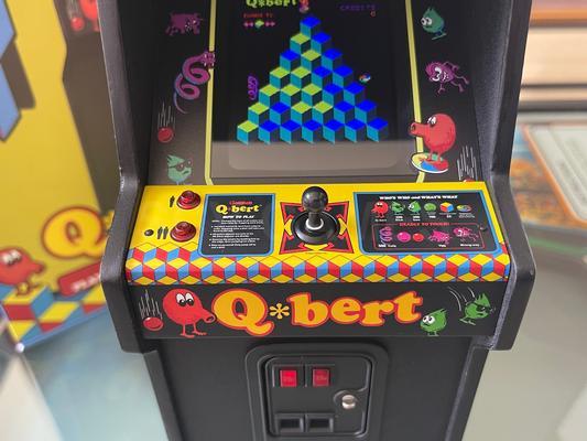 2022 Qbert by RepliCade 12 inch Upright Arcade Machine Image