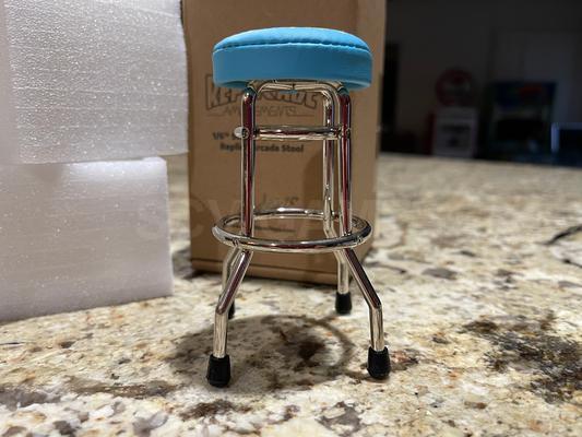 2023 @!#?@! Baby Blue Replicade Arcade Stool Image