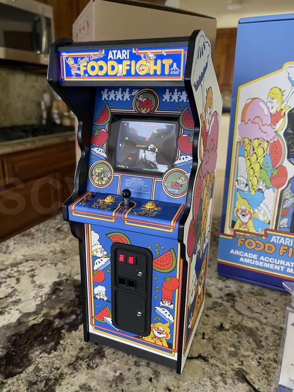 2023 Food Fight 1/6th Scale Upright Arcade Machine by RepliCade