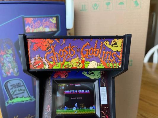 2023 Ghosts 'n Goblins 1/6th Scale Upright Arcade Machine by RepliCade Image