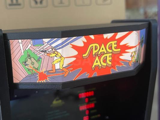 2023 Space Ace 1/6th Scale Upright Arcade Machine by RepliCade Image