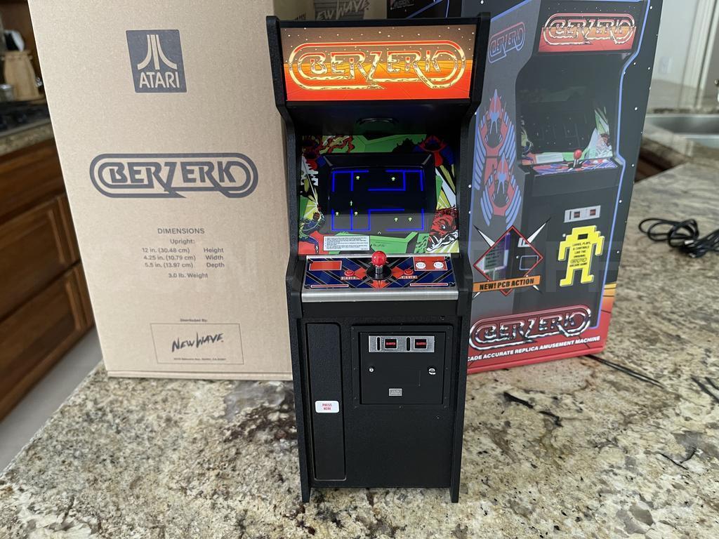 2024 Berzerk 1/6th Scale Upright Arcade Machine by RepliCade